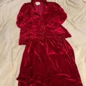 Velvet by Graham and Spencer Velevet Pajama Set